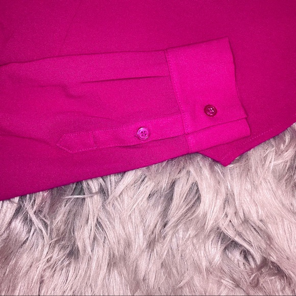 INC international concepts/ Blouse/ pink/ side M🛍 - Picture 6 of 7